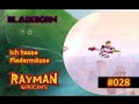 RAYMAN ORIGINS #028 - Ich hasse Fledermäuse | Let's Play Rayman Origins