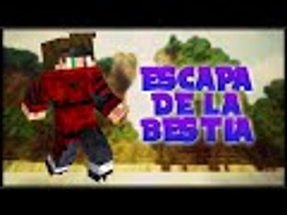 El manco del parkour | ESCAPA DE LA BESTIA | MINECRAFT PVP