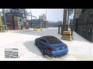 GTA V Drifting in Schwartzers with friends at the Dock