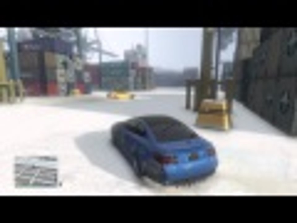 GTA V Drifting in Schwartzers with friends at the Dock