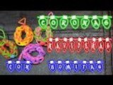 Coronas Navideñas con Gomitas - Rainbow Loom