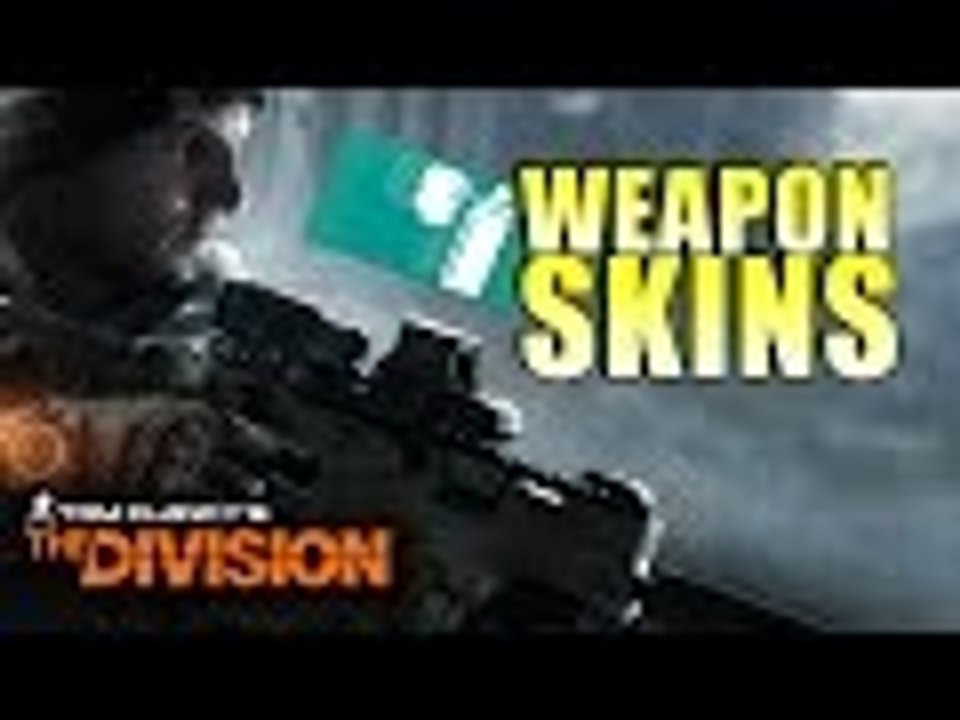 The Division | How to get Weapon Skins