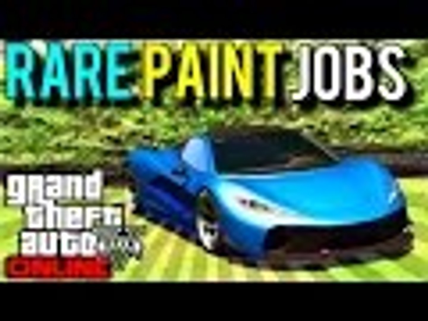 GTA 5 Online - Matte Pearlescent Glitch - *RARE* "BEST CUSTOM PAINT JOBS" -  Awesome Colors (GTA V) - video Dailymotion