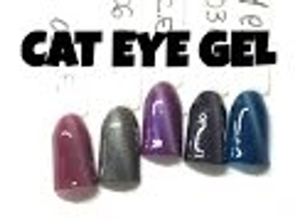 Prova Gel Semipermanente Cat eye, effetto occhio di gatto!