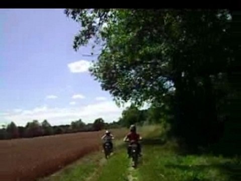 Ptit balade en pit bike(125&140) & en dt 125