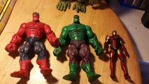 Marvel legends Red hulk baf & marvel legends Toys R us exclusive 2 pack Tru Hulk Ebay