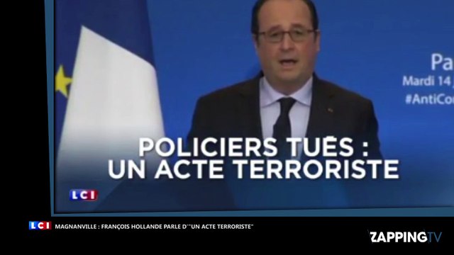 Magnanville – Policiers assassinés : François Hollande parle d’un acte incontestablement terroriste (Vidéo)