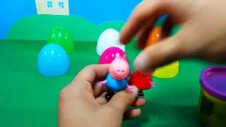 Peppa Pig English Episode Thomas and Friends Toy Train Minions Hide and Seek Surprise Eggs