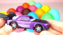 MANY PLAY DOH SURPRISE EGGS : McQueen Cars Spiderman Peppa Pig and more Toys!