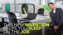 Napping at the office