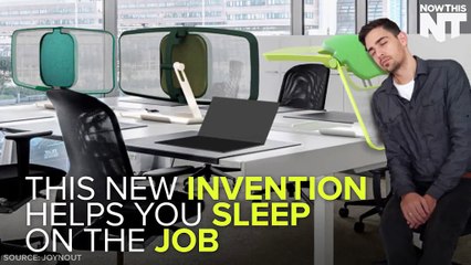 Napping at the office