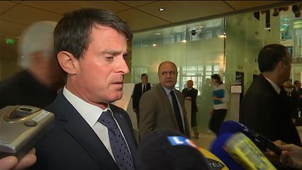 Magnanville :  Manuel Valls appelle "au respect et au rassemblement" autour des fonctionnaires de police - Le 14/06/2016 à 11h40