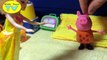 Peppa pig poops in toilet toys playset свинка пеппа visit doctor adventures