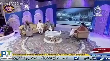 What Happened When Some One Calls Him Hamza Abbasi a Qadyani ?? - entertainment