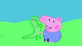 Peppa Pig - Dinosaur eats George