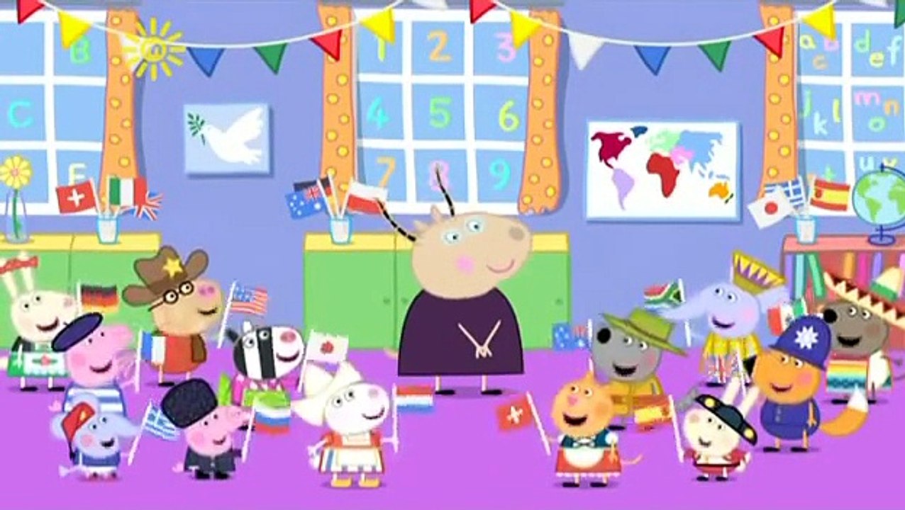 Peppa Pig Series 4 Episode 08 International Day