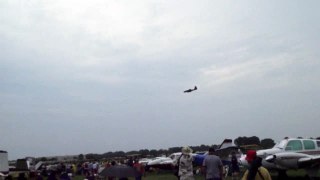 P-51 and B-17 formations over EAA AirVenture Oshkosh 2010