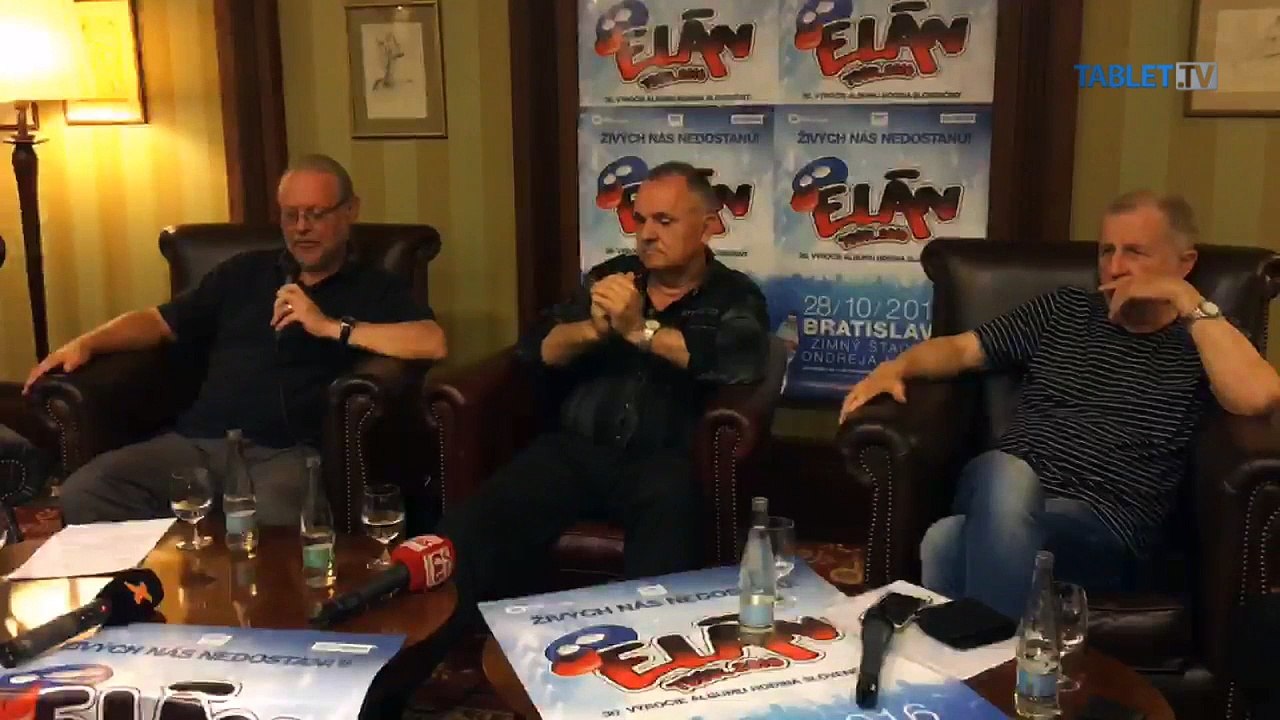 ZÁZNAM: Skupina Elán o plánovanom bratislavskom koncerte