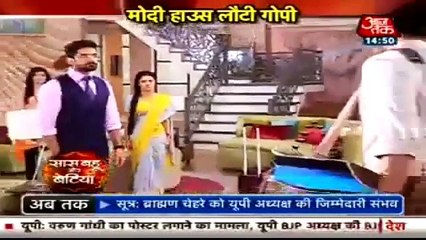Saath Nibhana Saathiya-14th June 2016- TOOFAN LEKAR AAI GOPI