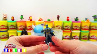 Jouets - Oeuf Surprise Géant BATMAN Play-Doh 2016 , Minecraft Disney Pixar sur l'énorme oeuf