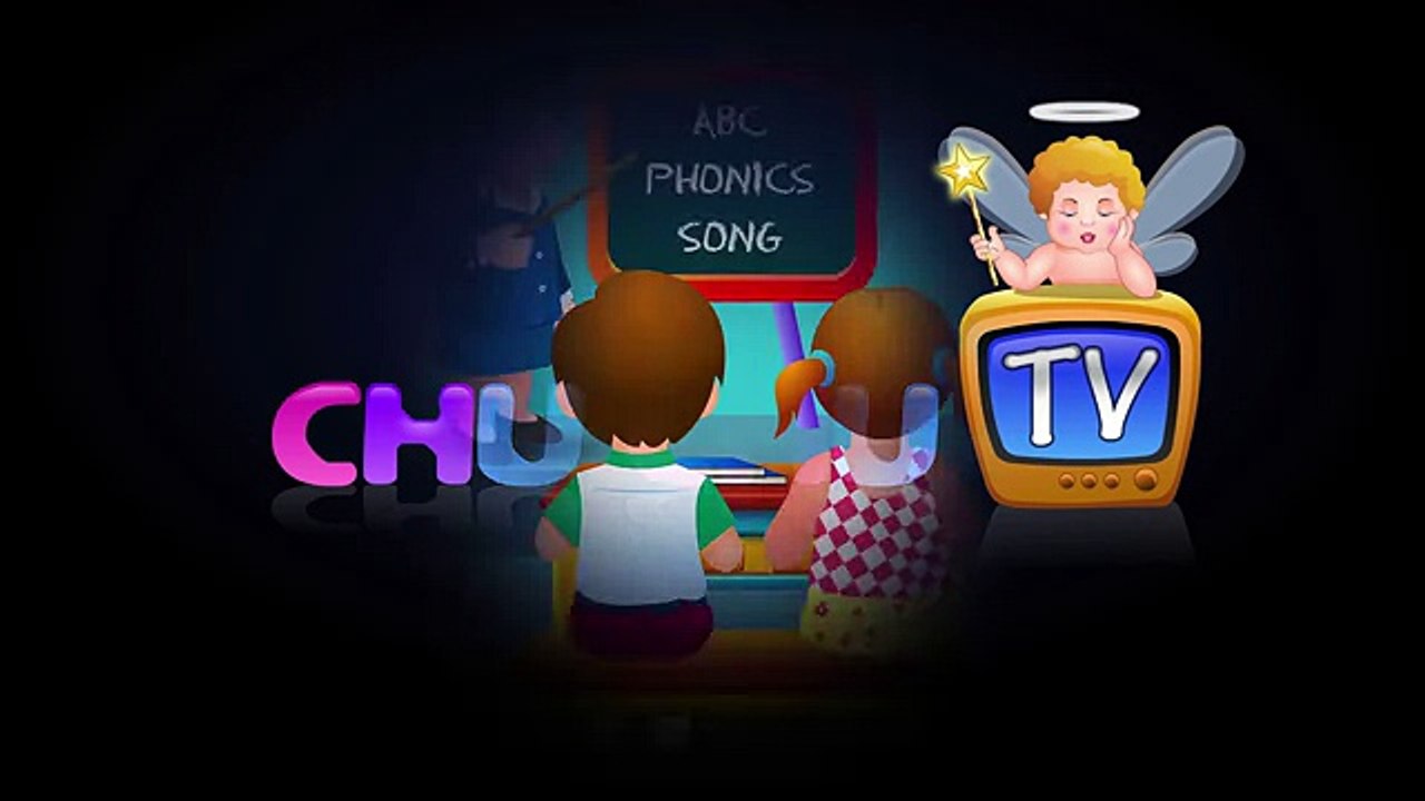 Phonics Song with TWO Words - A For Apple - ABC Alphabet Songs with Sounds for Children -
