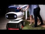 DRU - THE FIRST ROBOT FOR DELIVERY OF PIZZA 2016
