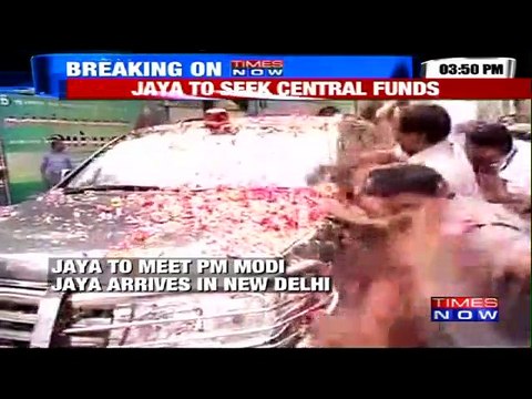 Tamil Nadu CM Jayalalithaa to Meet PM Narendra Modi