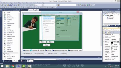 Lecture 20 how to make save button in VB.Net in hindi urdu