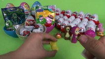 Kinder Surprise Disney Pixar Cars Marvel Spider-Man Peppa Pig TMNT Surprise  Eggs Pack Opening!!!