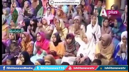 farhan ali  Reciting Manqabat