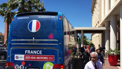 Euro 2016 : les Bleus sont arrivés à Marseille