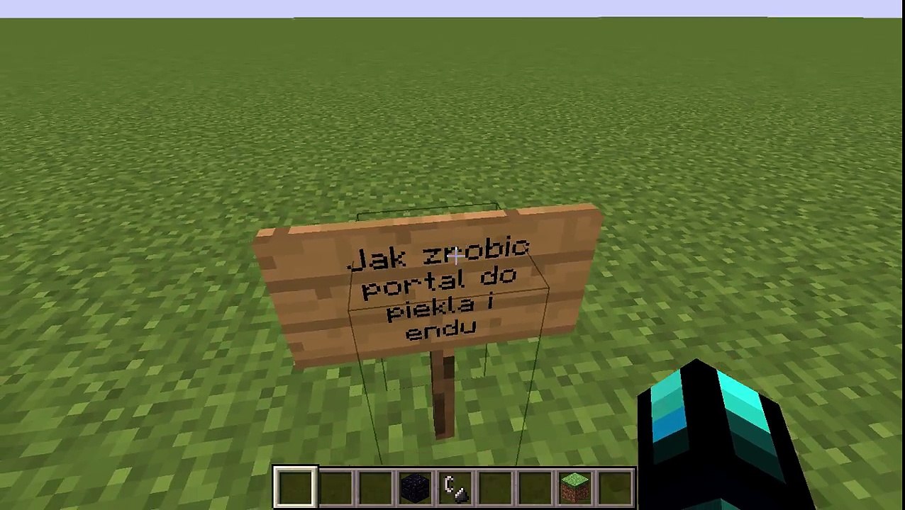 Poradnik: Jak zrobić portal do piekła minecraft #4