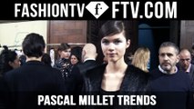 Paris Fashion Week F/W 16-17 - Pascal Millet Trends | FTV.com