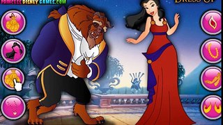Disney Princess Beauty and The Beast Dress Up - Games for children