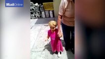Video of ‘bewitched’ doll that walks when its owner holds its hand