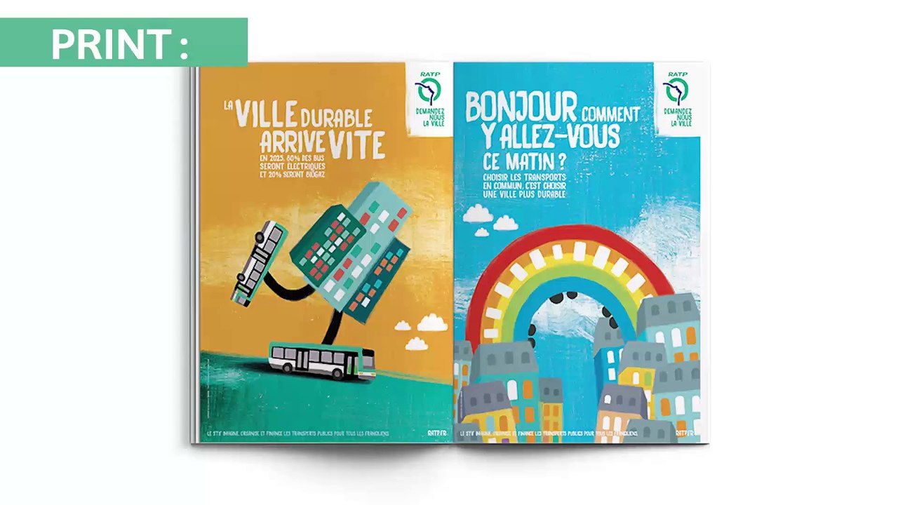 Havas Worldwide Paris et Havas Publishing Services pour la RATP - "Demandez-nous la ville" - décembre 2015