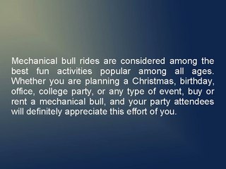 All American Rides LLC – A Leading Manufacturer of Mechanical Bulls