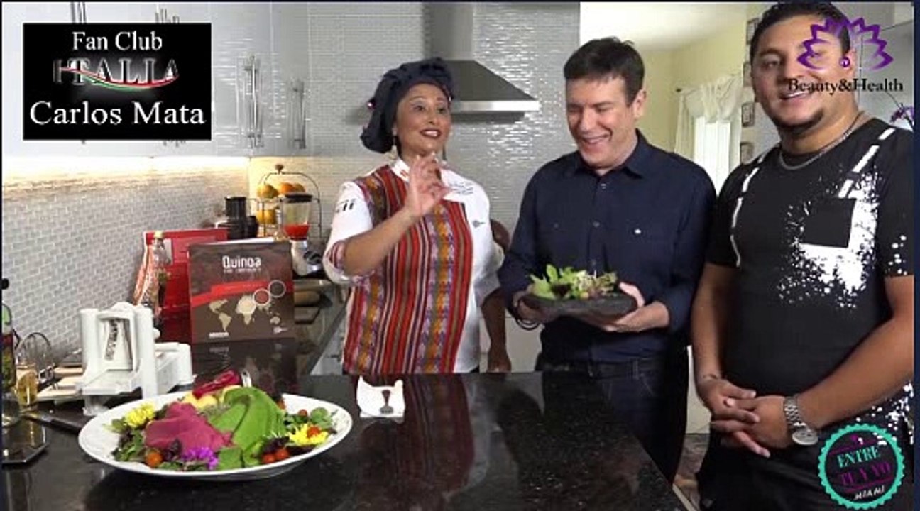 Carlos Mata nel programma "Entre tu y yo" Miami