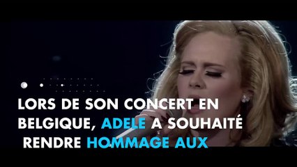 Adele, en larmes, rend hommage aux victimes de l'attentat d'Orlando