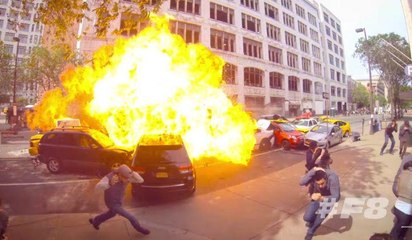 Fast and Furious 8 : les voitures-zombies ! (tournage)
