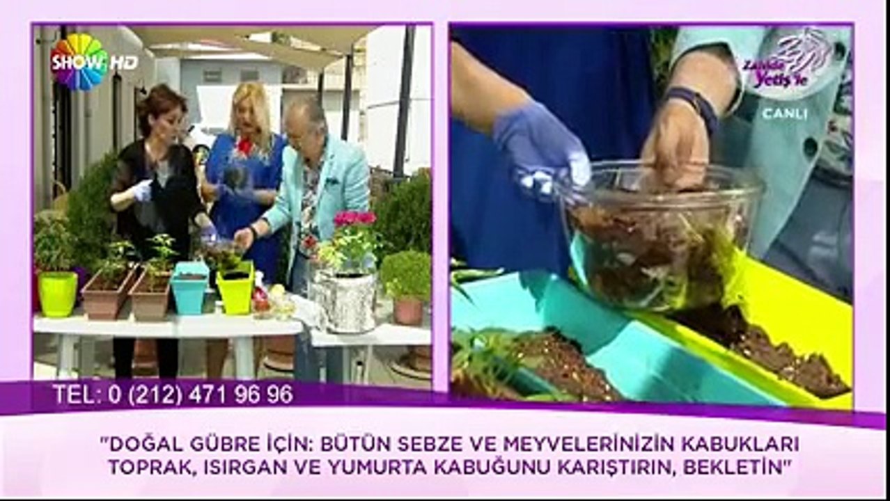 Meltem Ackel'den dogal gubre tarifi