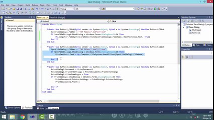 Lecture 21 how to make open button in VB.Net in hindi urdu