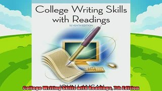 best book  College Writing Skills with Readings 7th Edition