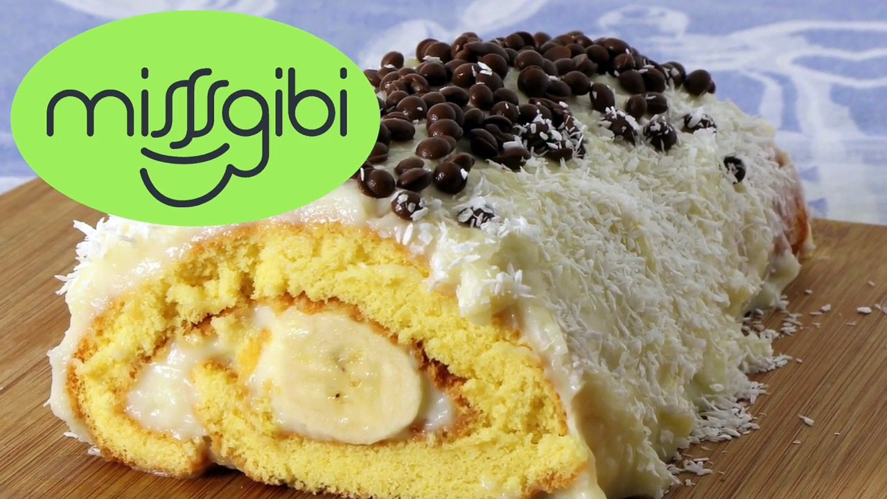 Rulo Pasta Tarifi Muzlu Rulo Pasta Nasıl Yapılır Kolay Muzlu Yaş