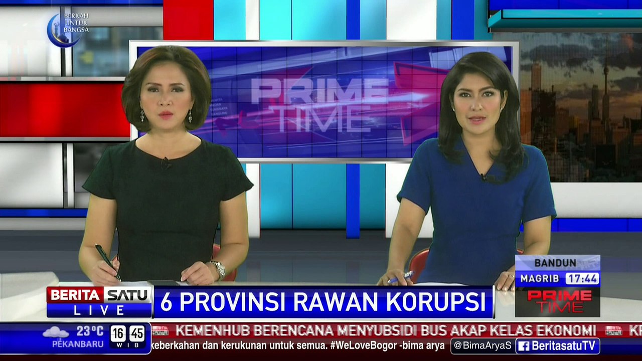 6 Provinsi Masuk Kategori Rawan Korupsi