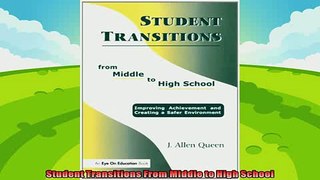 read here  Student Transitions From Middle to High School