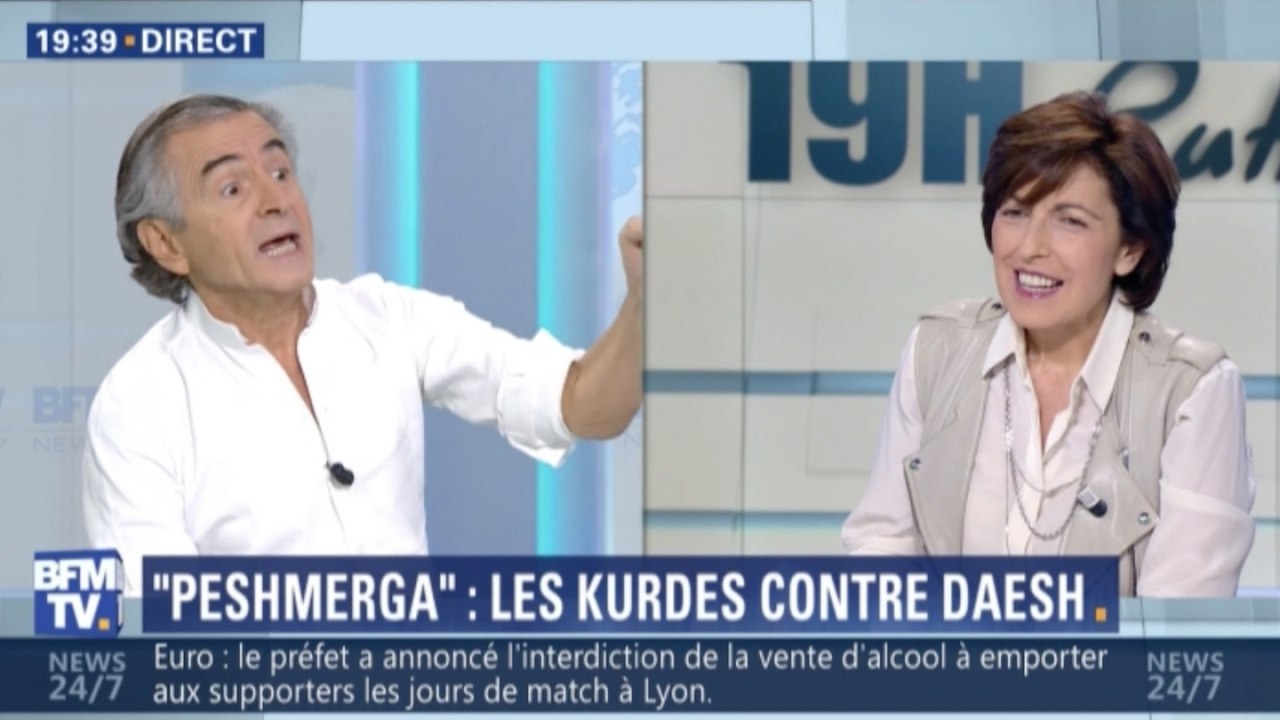 Zapping Télé du 14 juin 2016 - BHL : "CROIRE EN LA GUERRE"