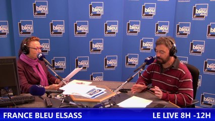 Jean-Michel Obrecht présente sa glace au géranium