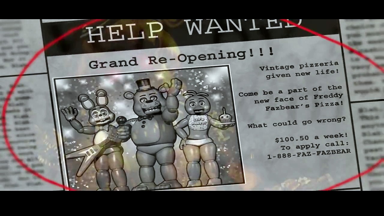 FIVE NIGHTS AT FREDDY´S 4 FNAF 4 RAP