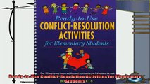 read here  ReadytoUse ConflictResolution Activities for Elementary Students